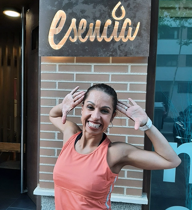 Danielle Jorila. Instructora de pilates en Esencia Pilates.