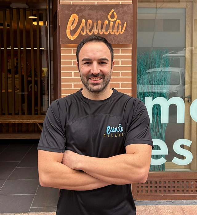 David Alonso gestor deportivo de Esencia Pilates